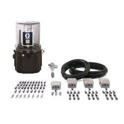 Graco Fett-Progressiv-Komplettsystem - G3 - 2 kg - 12 V - ohne Steuerung - 30 Schmierstellen - Ø 6 mm auf M8x1