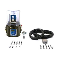 Graco Fett-Progressiv-Komplettsystem - G3 Pro - 2 kg - 12 V - mit Steuerung - 10 Schmierstellen - Ø 6 mm auf M6x1