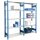 BERT-Lagerregal  Grundfeld - RAL 5010 enzianblau -...