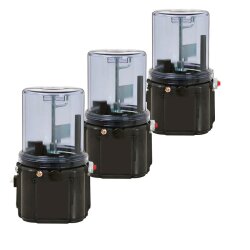 Bundle 3 Stück - Graco Progressivpumpe G1 Standard - für Fett - 2 Liter - 24 VDC - ohne Steuerung - mit Abstreifer