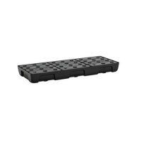 11740 - CEMO PE-Regalauffangwanne 130 x 60 - mit Rost -...