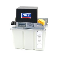 SKF Einleitungspumpe MKL2-14FC01000+924 - für Öl+Luft - 24 Volt - 6 Liter - 0,2 l/min - mit Steuerung - mit Füllstandsschalter - mit Druckschalter - mit Kunststoffbehälter - Kabelverschraubung - Rechteckstecker