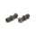 Schottverschraubung gerade - M6x1 IG auf Ø 6 mm - Länge: 40 mm - Stahl - Bauform: LL