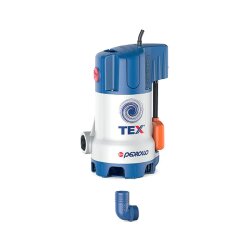 Flachsaugpumpe TEX 2 - 230 Volt - 220 l/min - inkl. 10 Meter Kabel - für Schmutzwasser - Tauchmotorpumpe