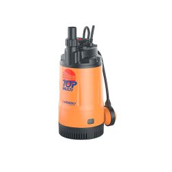 Flachsaugpumpe TOP MULTI 4 - 230 Volt -  80 l/min - 4-stufig - 35 mm Absaughöhe - für sauberes Wasser