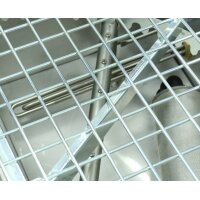 Teilewaschgerät / Industriewaschmaschine P80 - Edelstahl - 400V - 2,5 bar - 130 Liter Tank - 100 kg Tragkraft - Reinigungskapazität: 78 x 43 cm - mit Edelstahlkorb
