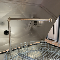Teilewaschgerät / Industriewaschmaschine P100 - Edelstahl - 400V - 2,5 bar - 210 Liter Tank - 200 kg Tragkraft - Reinigungskapazität: 95 x 54 cm - mit Scheibenölabscheider