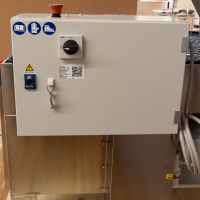 Teilewaschgerät / Industriewaschmaschine P100 - Edelstahl - 400V - 2,5 bar - 210 Liter Tank - 200 kg Tragkraft - Reinigungskapazität: 95 x 54 cm - mit Edelstahlkorb