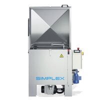 Teilewaschgerät S80 - 400V - max . 80°C - 130 Liter Tank - 100 Tragfähigkeit - Reinigungskapazität: 78 x 43 cm - mit Dampfabsaugung - Hochtemperatur Industrie