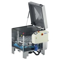 Teilewaschgerät S80 - 400V - max . 80°C - 130 Liter Tank - 100 Tragfähigkeit - Reinigungskapazität: 78 x 43 cm - mit Scheibenölabscheider - mit Dampfabsaugung - Hochtemperatur Industrie
