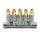 Delimon Kolbenverteiler 345 - für Öl und Fliessfett - 5 Auslässe - Steckverbinder - verschiedene Dosierungen