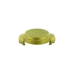 Tankwagenkupplung - Kappe - 4" - Messing CW617N