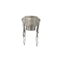 Mutterteil Camlock - Typ B - 2" - Edelstahl AISI 316