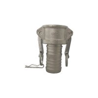 Mutterteil Camlock - Typ C - 3/4" - Edelstahl AISI 316