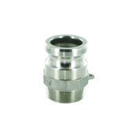 Vaterteil Camlock - Typ F - 1" - Edelstahl AISI 316