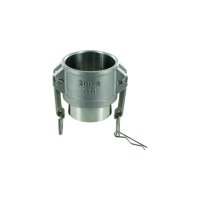 Mutterteil Camlock - mit Anschweißende - DN80 -...