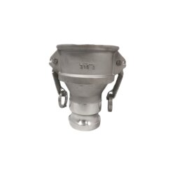 Camlock Adapter - Typ D - 4" x 3" - Edelstahl AISI 316