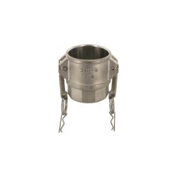 Camlock Dose - Mutterteil - Typ D - 1 1/4" - Edelstahl AISI 316