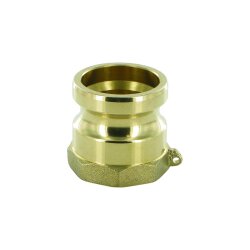 Camlock Adapter - Vaterteil - Typ A - 1 1/2" - Messing