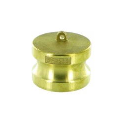 Camlock - Stopfen - Vaterteil - Typ DC - 3/4" - Messing