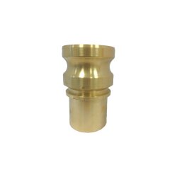 Camlock Adapter - Vaterteil - Typ E - 1 1/4" - mit Schlauchstutzen - Messing