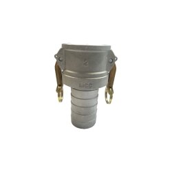 Camlock Dose - Mutterteil - Typ C - 1 1/2" - mit drehbarem Stutzen - Aluminium