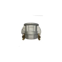Camlock Dose - Mutterteil - Typ D - 3" - Sicherheitsverschluss - Aluminium