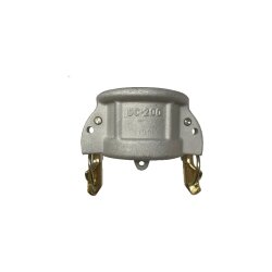 Camlock - Kappe - Mutterteil - Typ DC - 2" - Sicherheitsverschluss - Aluminium