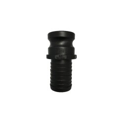 Camlock Adapter - Vaterteil - Typ E - 1 1/2"x1 1/4" - mit Schlauchstutzen - Polypropylen