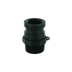 Camlock Adapter - Vaterteil - Typ F - 1" - Polypropylen