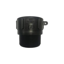 IBC Adapter - 2" IBC IG - auf BSPT 1 1/2" AG