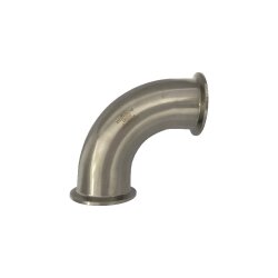 Clampbogen 90° - beidseitig DN65