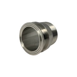 DN25 - DIN32676 - Clamp - 1" BSPP AG