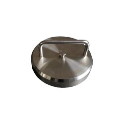 Milchrohrverschraubung - Kappe - DIN11851 - mit Griff - DN65