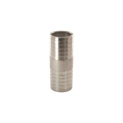Schlauchverbinder - 2 1/2" - Edelstahl - für Schelleneinband