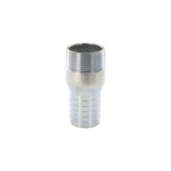 Schlauchverbinder - 3/4" BSPT AG - Stahl - Für Schelleneinband
