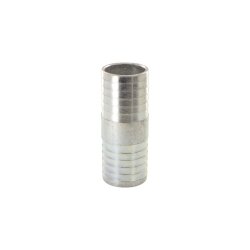 Schlauchverbinder - Stahl - 1 1/2"Stutzen auf  1 1/2"  Stutzen