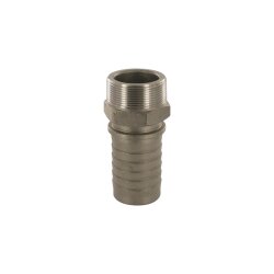 Dampfschlaucharmatur - R 3/4" BSPT AG - Edelstahl
