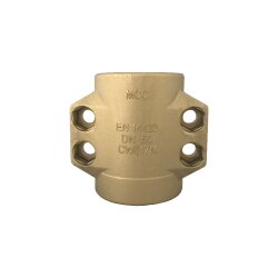 Klemmschalen - Dampfschlaucharmatur - Schlauch 38x8 - Spannbereich 53-56mm - Edelstahl