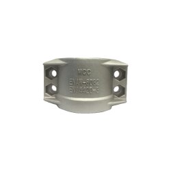 Klemmschalen - Spannbereich 22-24mm - Aluminium - Für Schlauch 13X5 mm