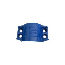 Klemmschalen - Spannbereich 30-33mm - Aluminium - Blau