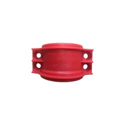 Klemmschalen - Spannbereich 36-39mm - Polypropylen - Rot- FDA