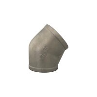 Edelstahlfitting - 45° Bogen - Edelstahl - 1"...