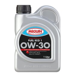 Liqui Moly - Megol Motorenöl Fuel Eco 1 SAE 0W-30 - 1 Liter Kanister - Synthesetechnologie