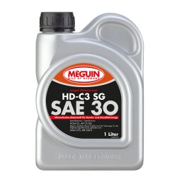 Liqui Moly - Megol Motorenöl HD-C3 SG (single-grade) SAE 30 - 1 Liter Kanister - mineralisch