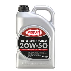 Liqui Moly - Megol Motorenöl HD-C3 Super Turbo SAE 20W-50 - 5 Liter Kanister - mineralisch