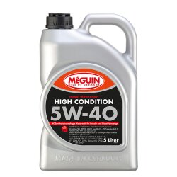 Liqui Moly - Megol Motorenöl High Condition SAE 5W-40 - 5 Liter Kanister - Synthesetechnologie