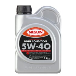 Liqui Moly - Megol Motorenöl High Condition SAE 5W-40 - 1 Liter Kanister - Synthesetechnologie