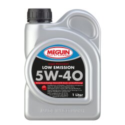 Liqui Moly - Megol Motorenöl Low Emission SAE 5W-40 - 1 Liter Kanister - Synthesetechnologie