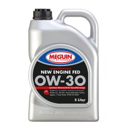 Liqui Moly - Megol Motorenöl New Engine FED SAE 0W-30 - 5 Liter Kanister - Synthesetechnologie